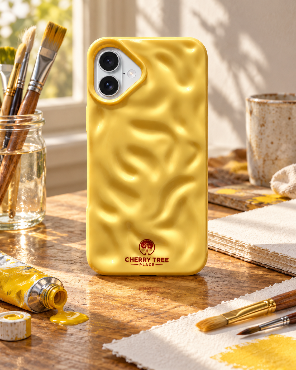 Yellow Ripple Case