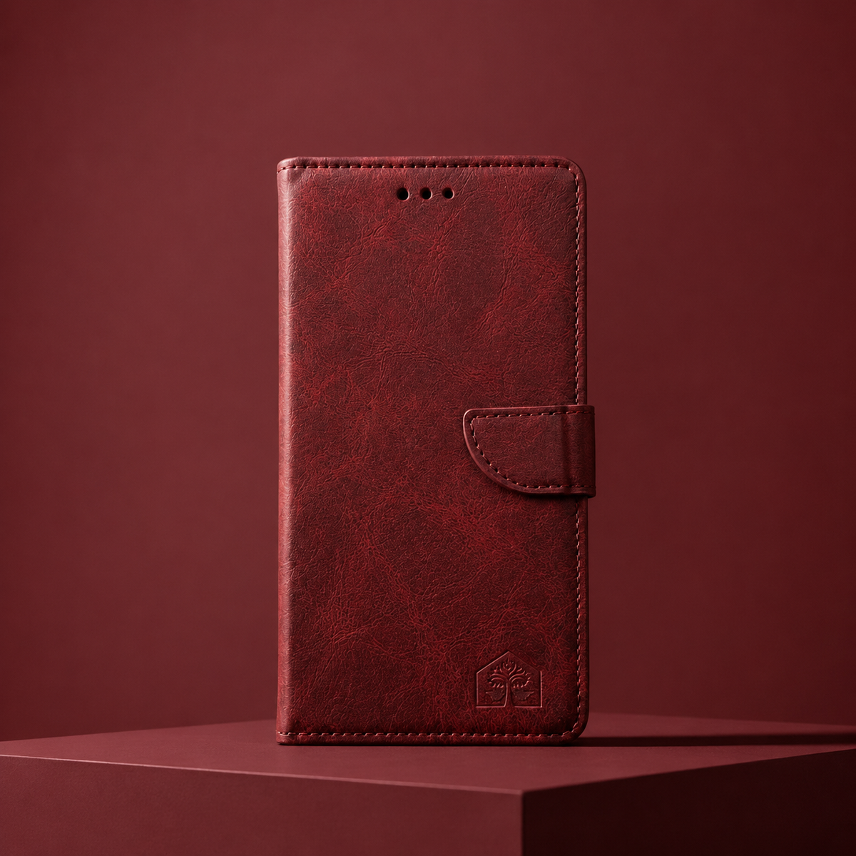 Ruby & Tan 2 Tone Wallet