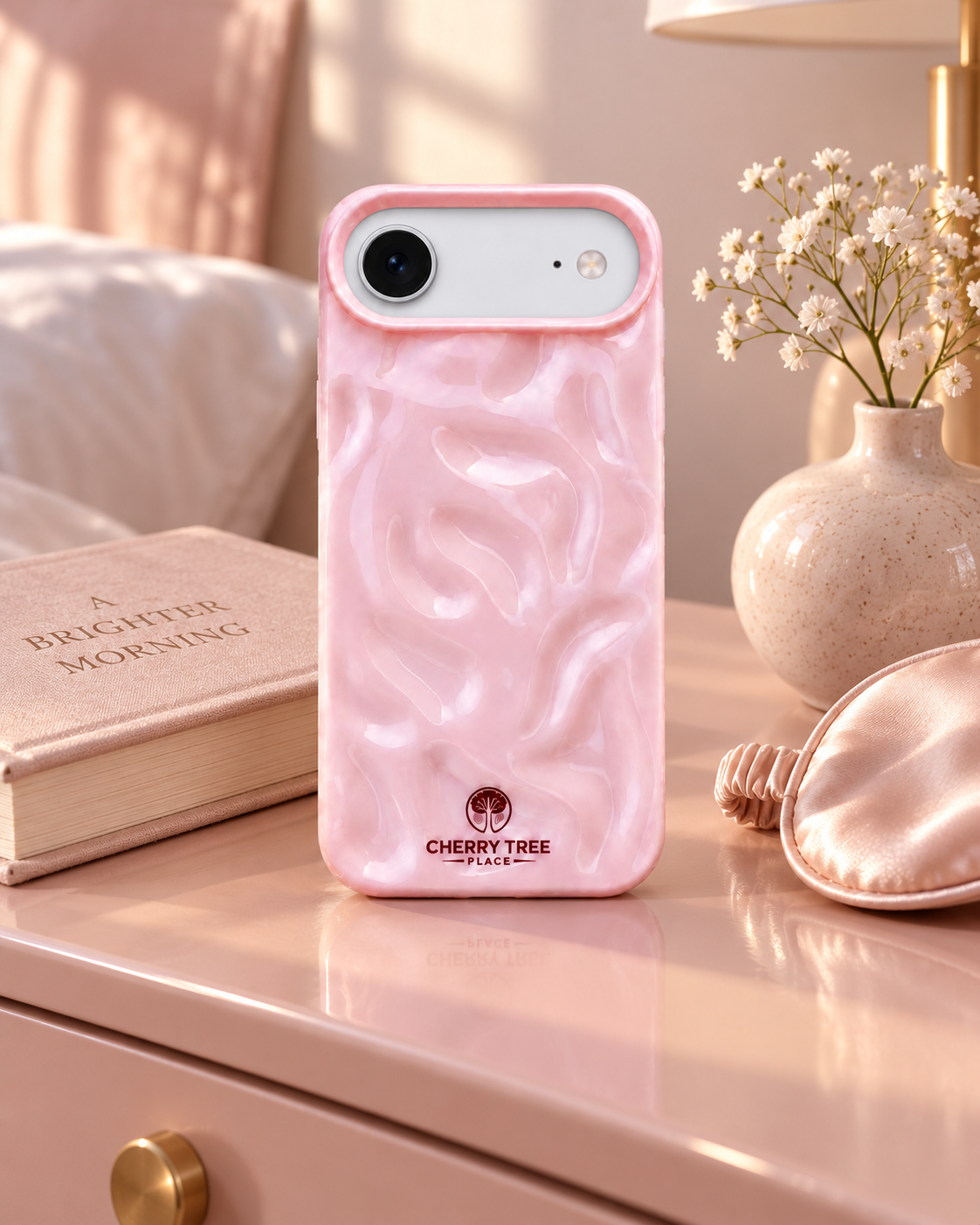 Pink Blush Glossy Phone Case