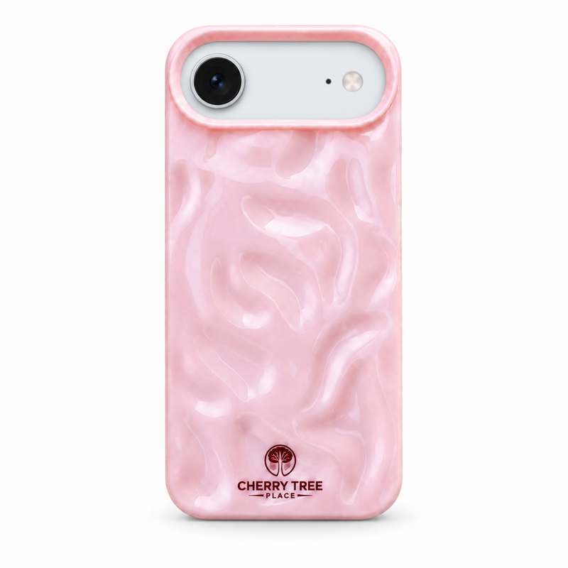 Pink Blush Glossy Phone Case