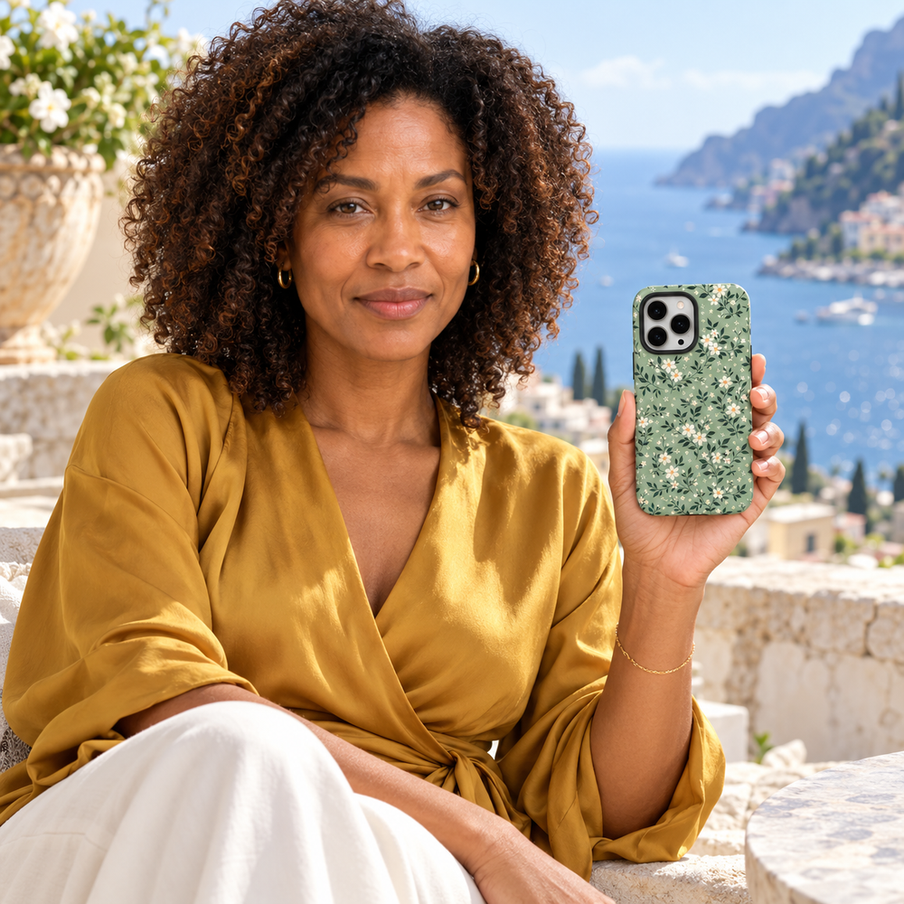 Sage Floral — Amalfi terrace